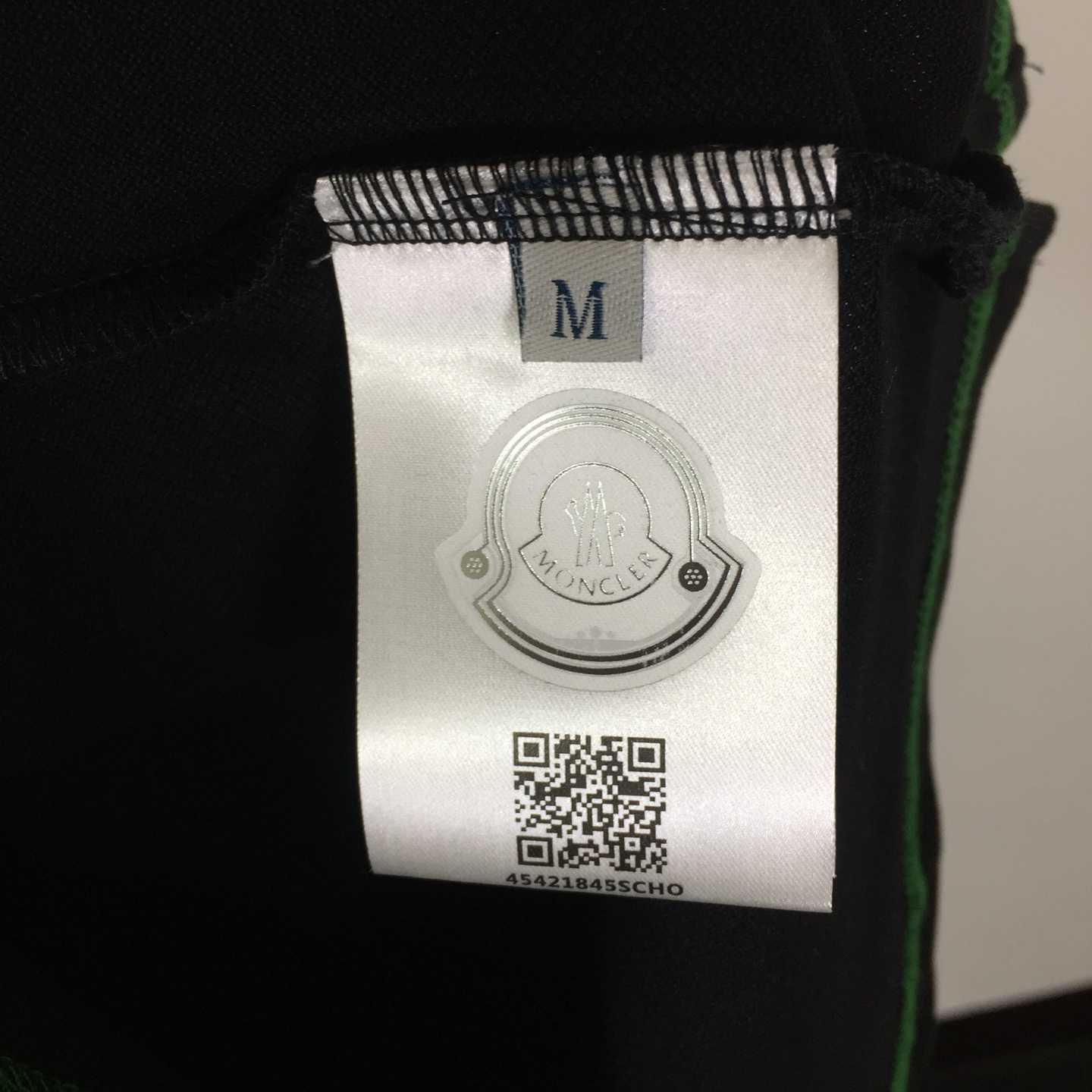Moncler logo-patch Cotton Polo Shirt - DesignerGu