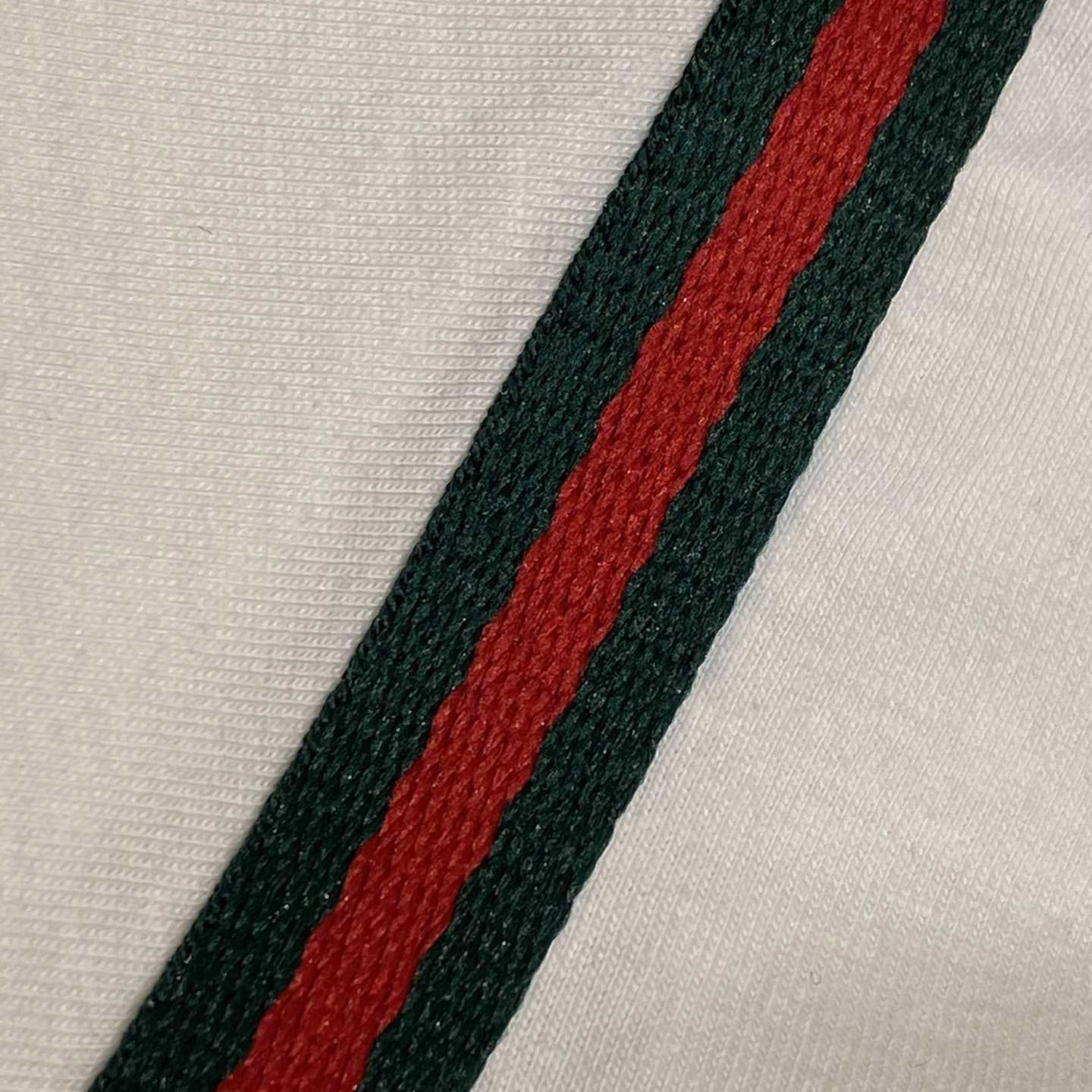 Gucci Cotton Jersey T-shirt With Web - DesignerGu