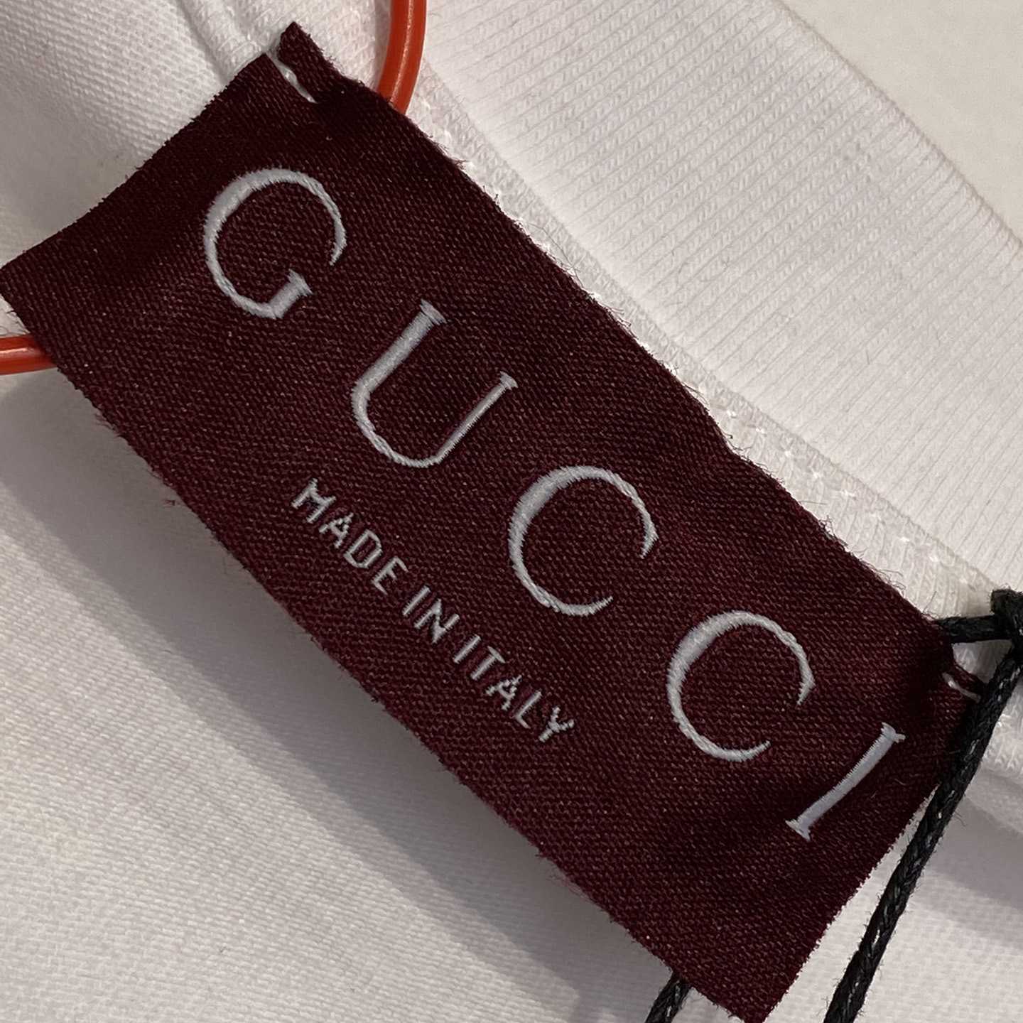 Gucci Cotton Jersey T-shirt With Web - DesignerGu