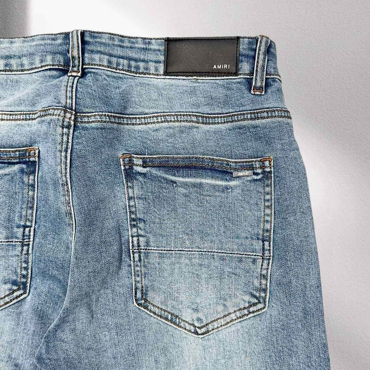 Amiri Denim Shorts     6046 - DesignerGu