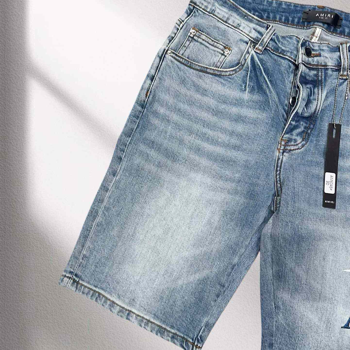Amiri Denim Shorts     6046 - DesignerGu