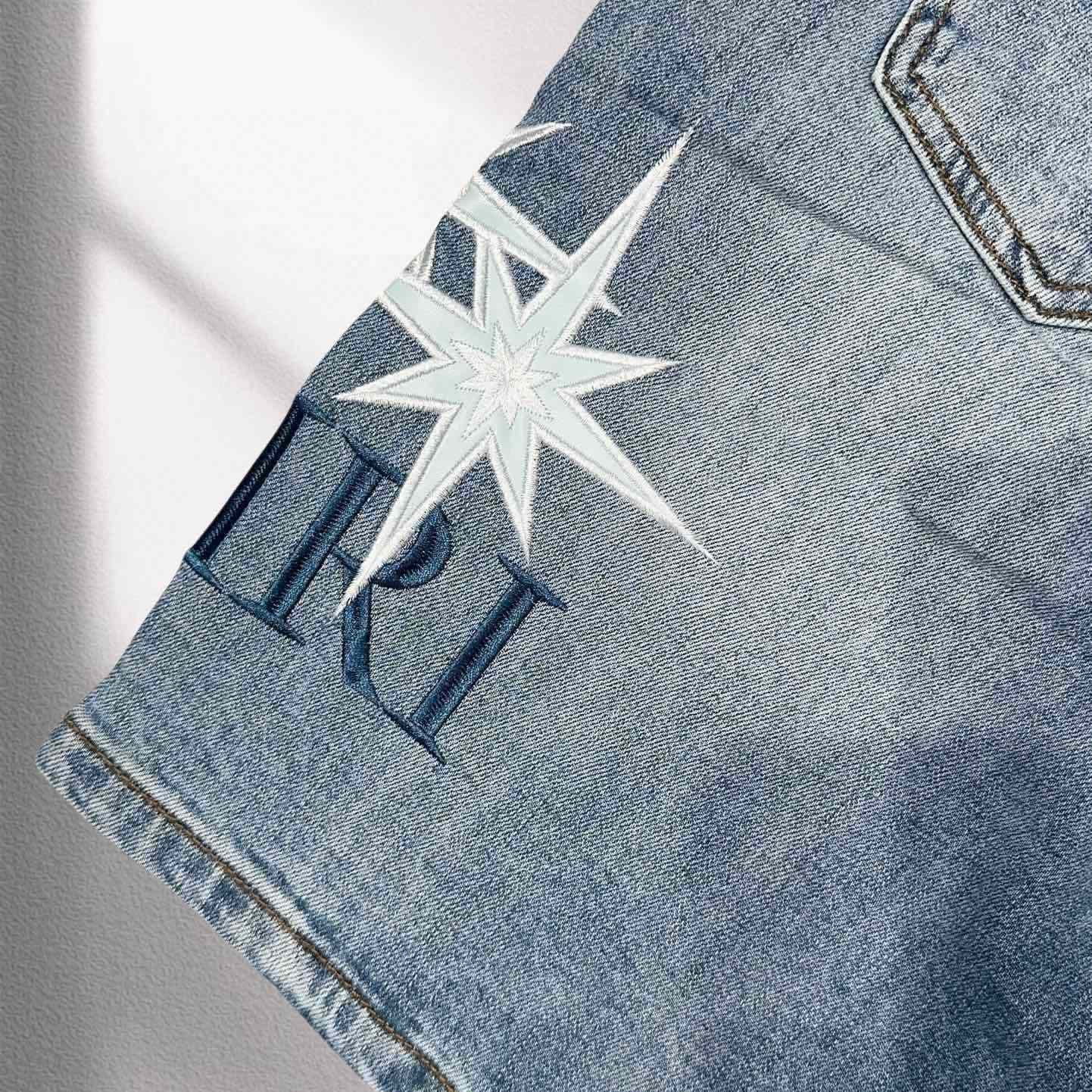 Amiri Denim Shorts     6046 - DesignerGu