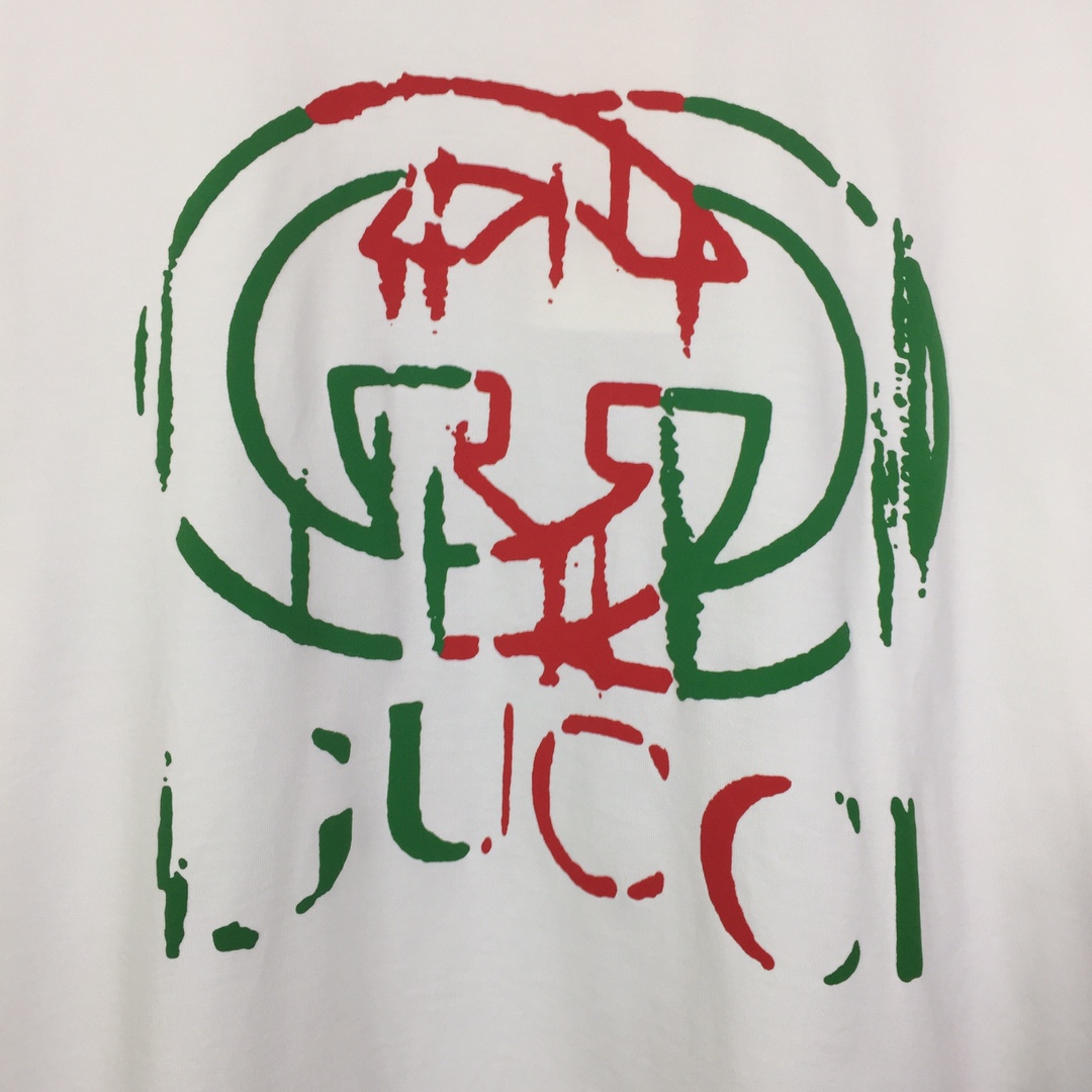 Gucci Printed Cotton Jersey T-shirt - DesignerGu