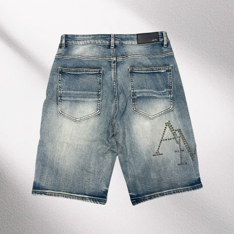Amiri Denim Shorts     8000 - DesignerGu