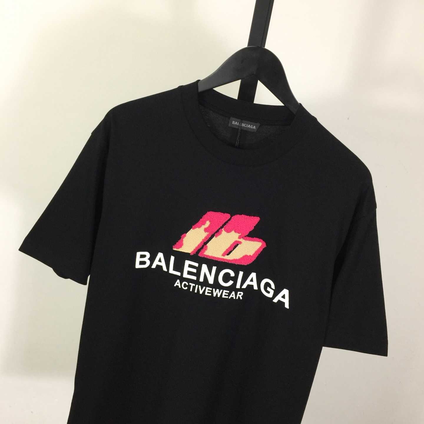 Balenciaga Activewear Cotton T-Shirt - DesignerGu
