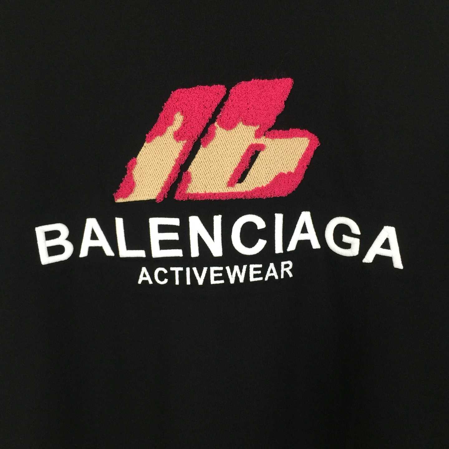 Balenciaga Activewear Cotton T-Shirt - DesignerGu