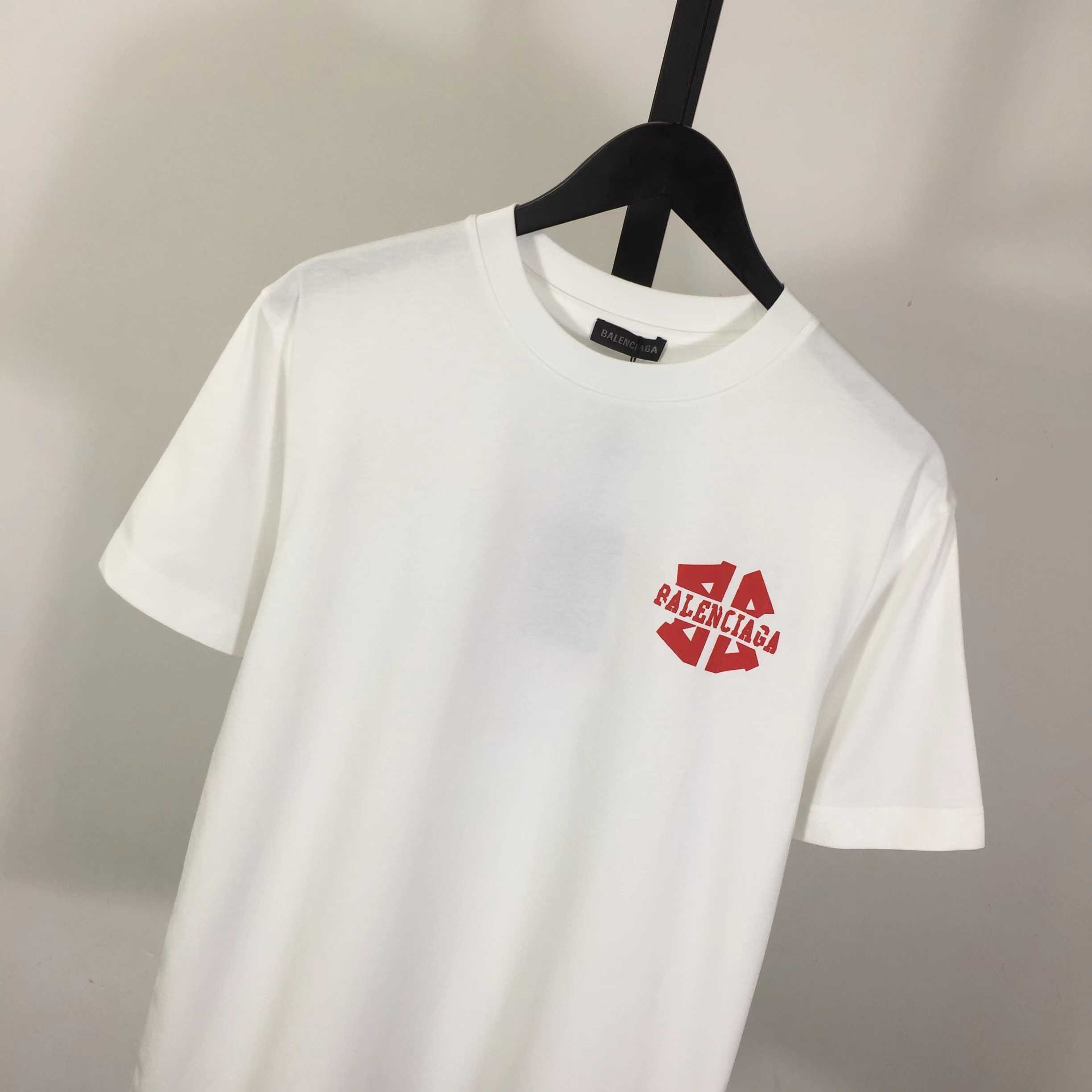 Balenciaga Activewear Cotton T-Shirt - DesignerGu