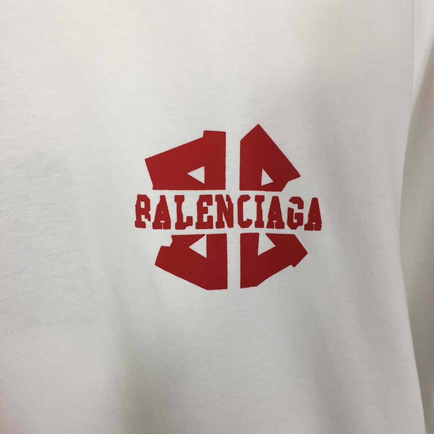 Balenciaga Activewear Cotton T-Shirt - DesignerGu