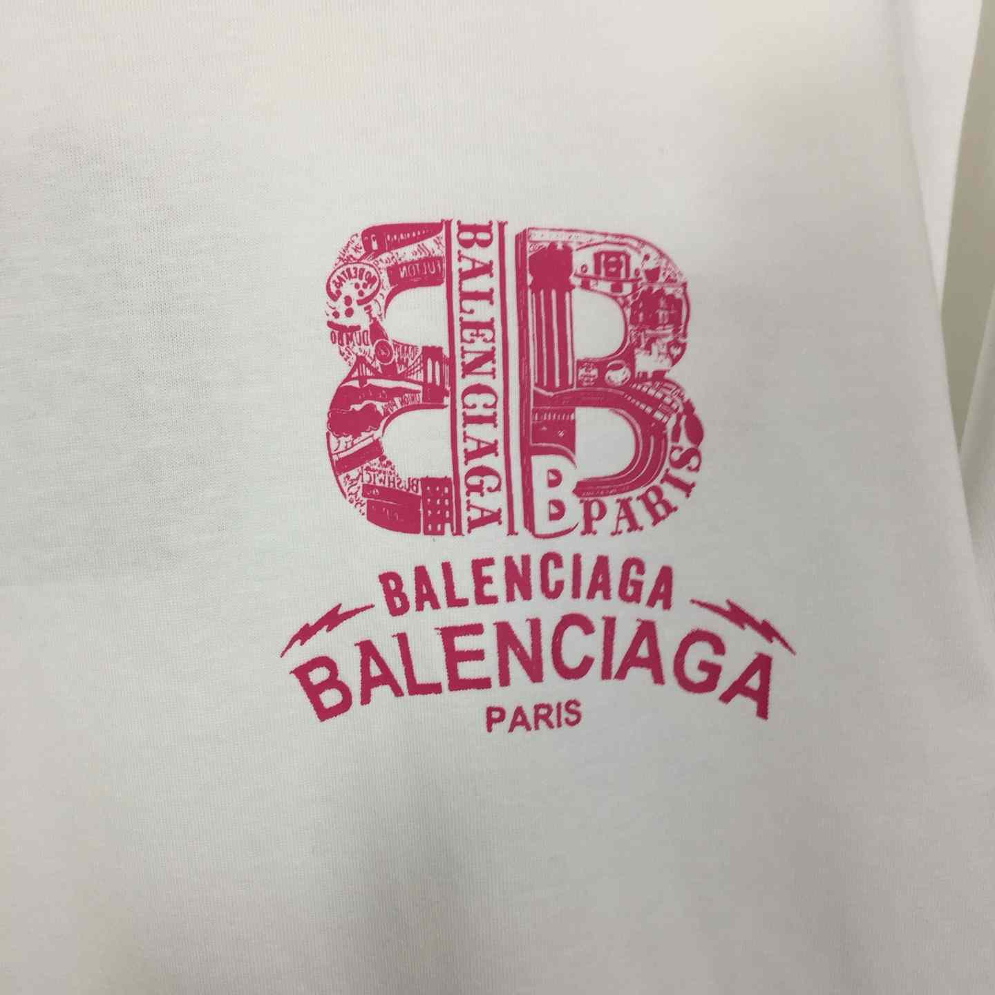 Balenciaga Activewear Cotton T-Shirt - DesignerGu