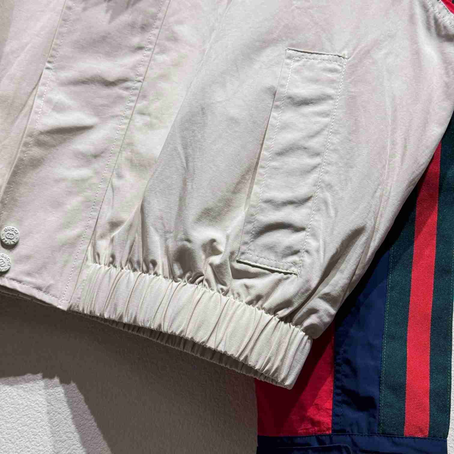 Gucci Colour-block Bomber Jacket  - DesignerGu