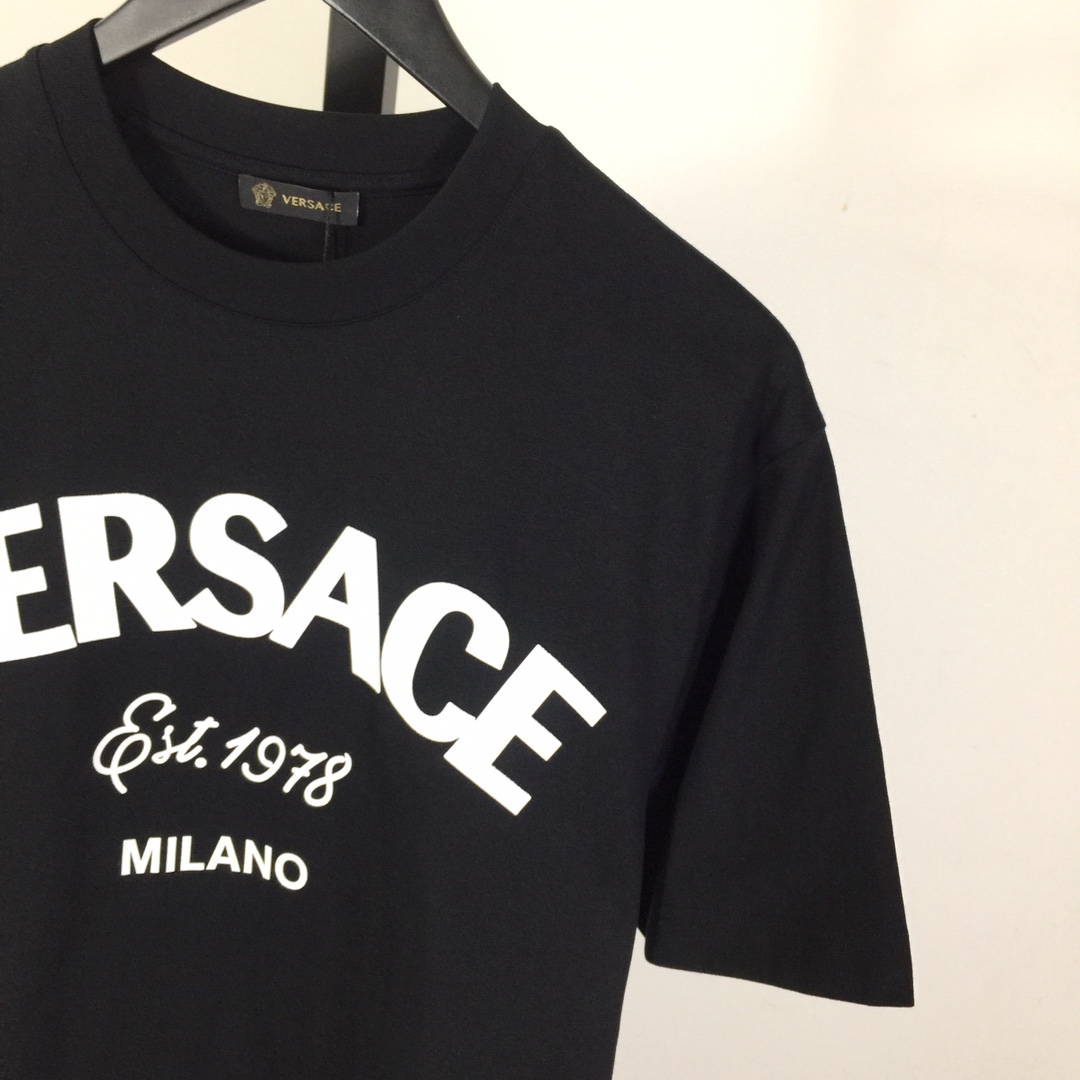 Versace Cotton T-shirt  - DesignerGu