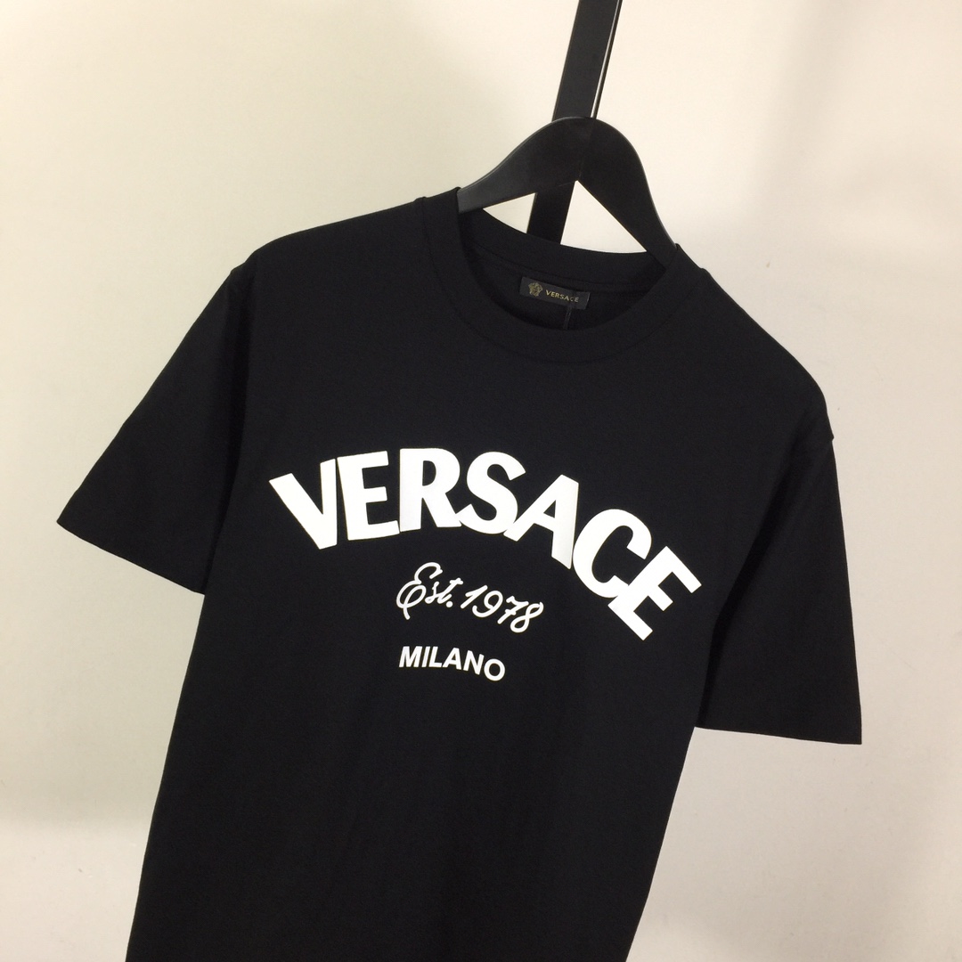 Versace Cotton T-shirt  - DesignerGu