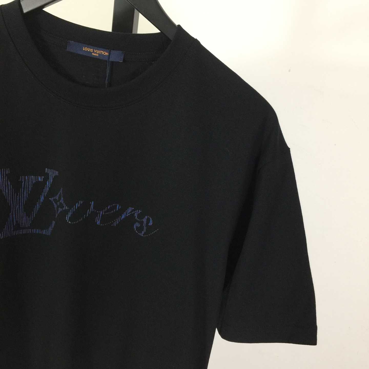 Louis Vuitton LV Vers Cotton T-Shirt     - DesignerGu