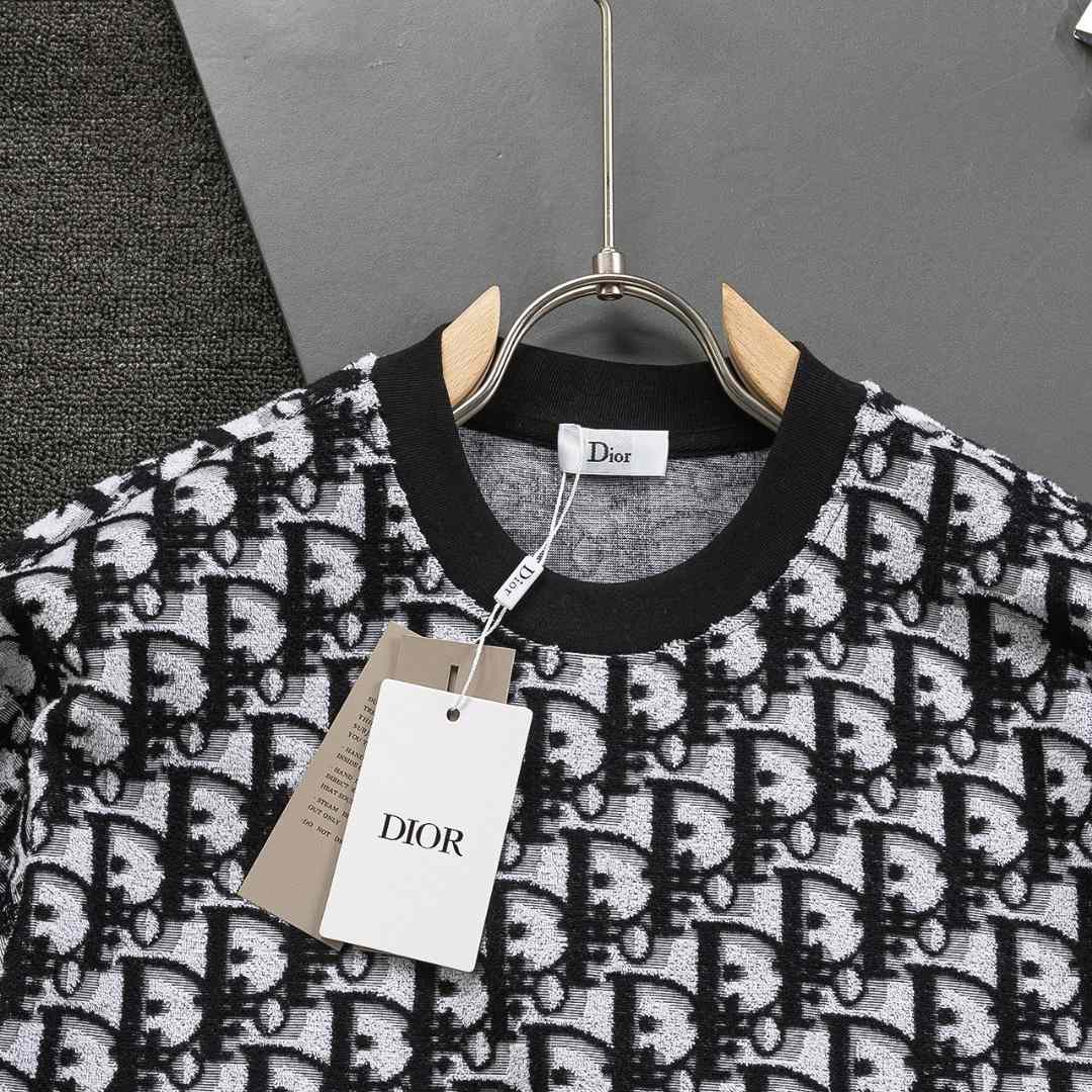 Dior Oblique T-Shirt, Relaxed Fit  - DesignerGu
