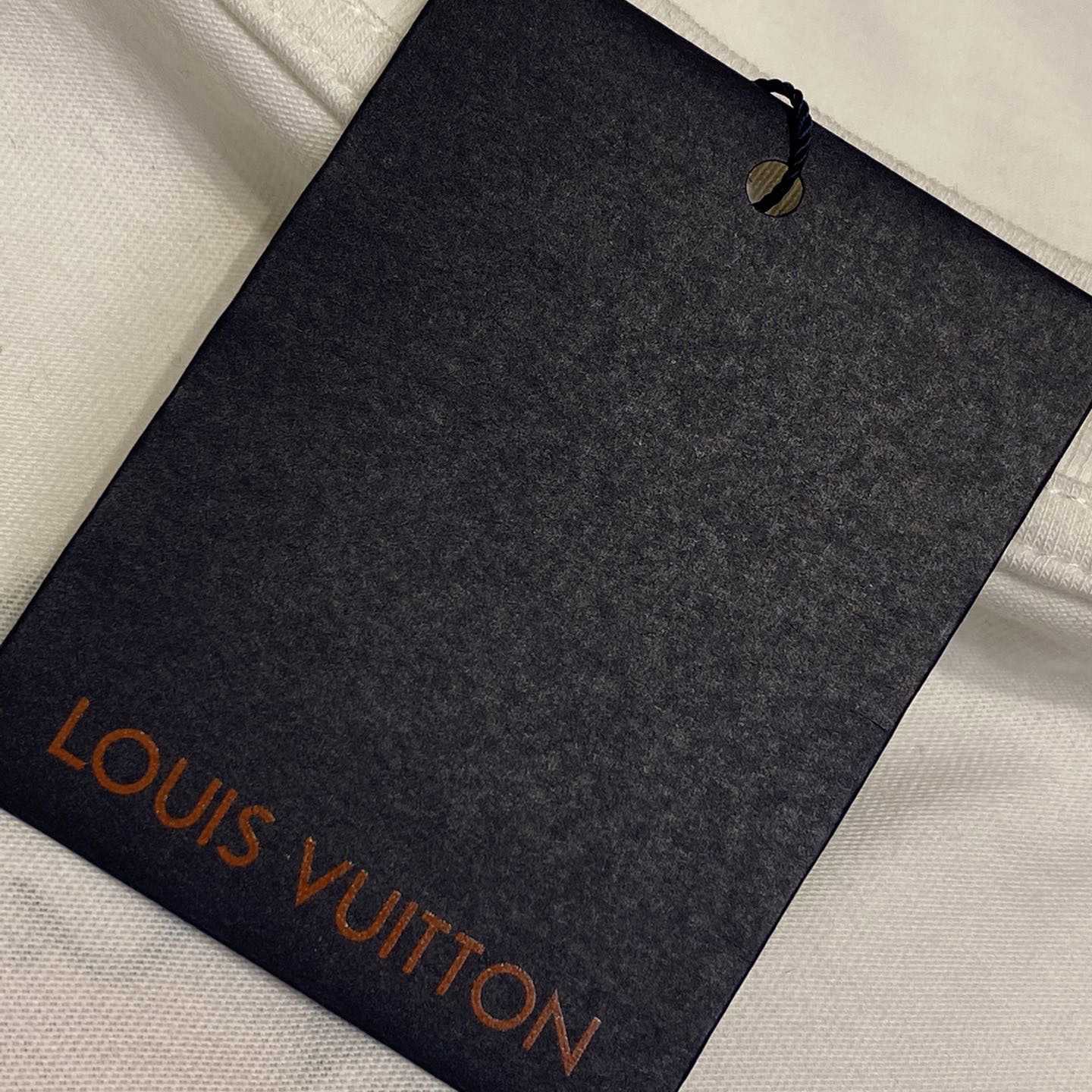Louis Vuitton Short-Sleeved Cotton Crewneck   - DesignerGu