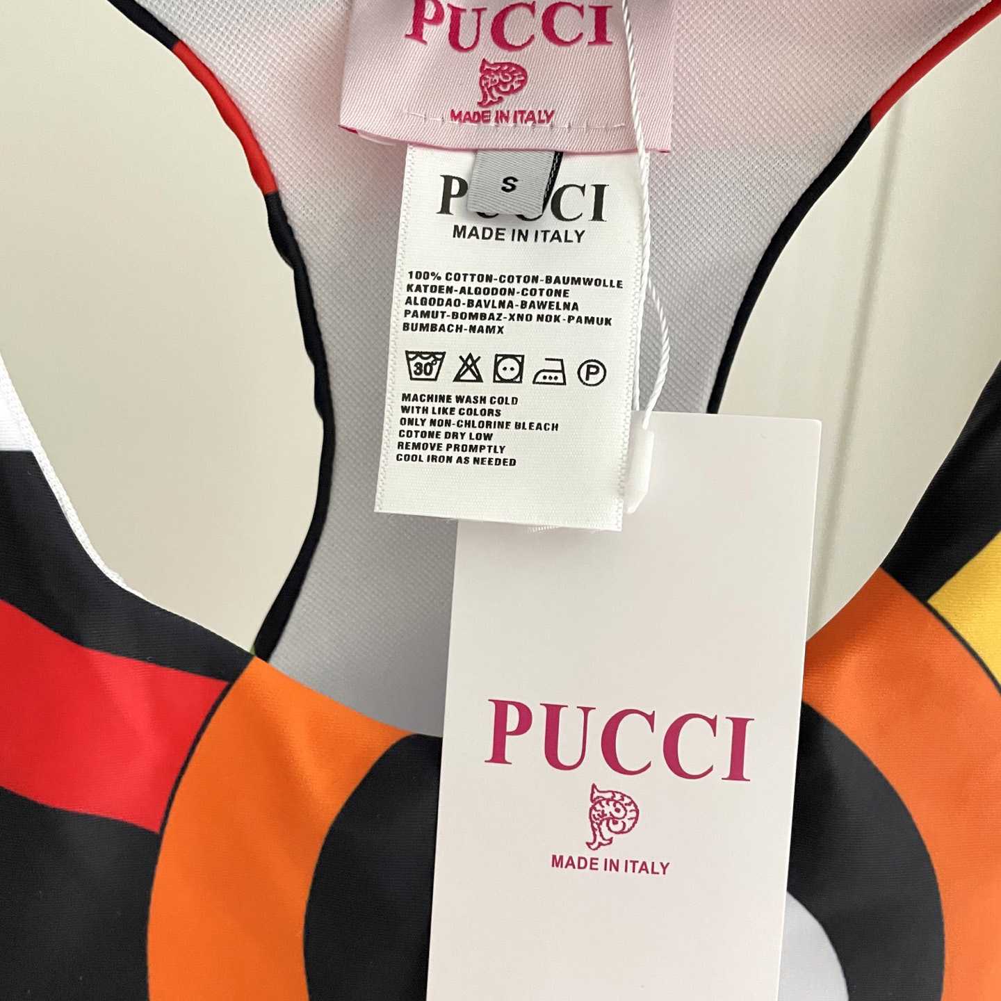 Pucci Iride-Print Crop Top And Leggings - DesignerGu