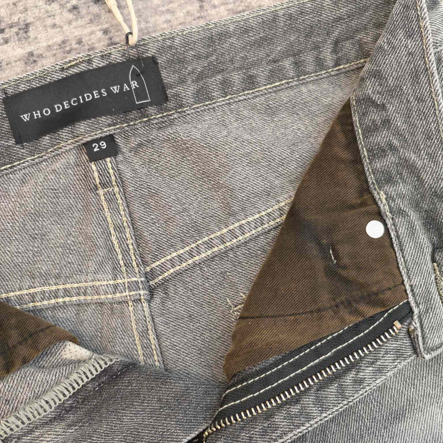 Who Decides War Techno Denim Jeans   703 - DesignerGu