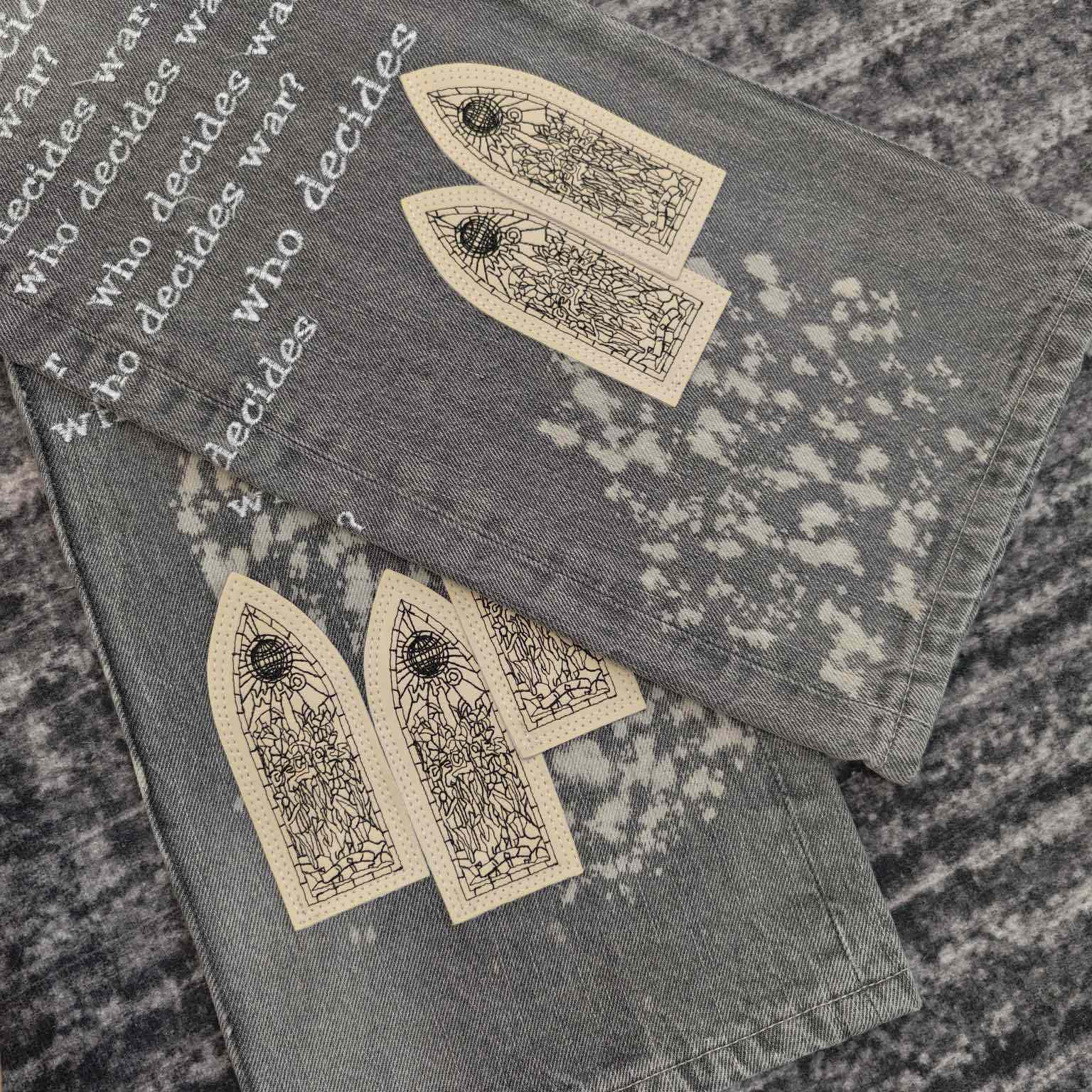 Who Decides War Techno Denim Jeans   703 - DesignerGu