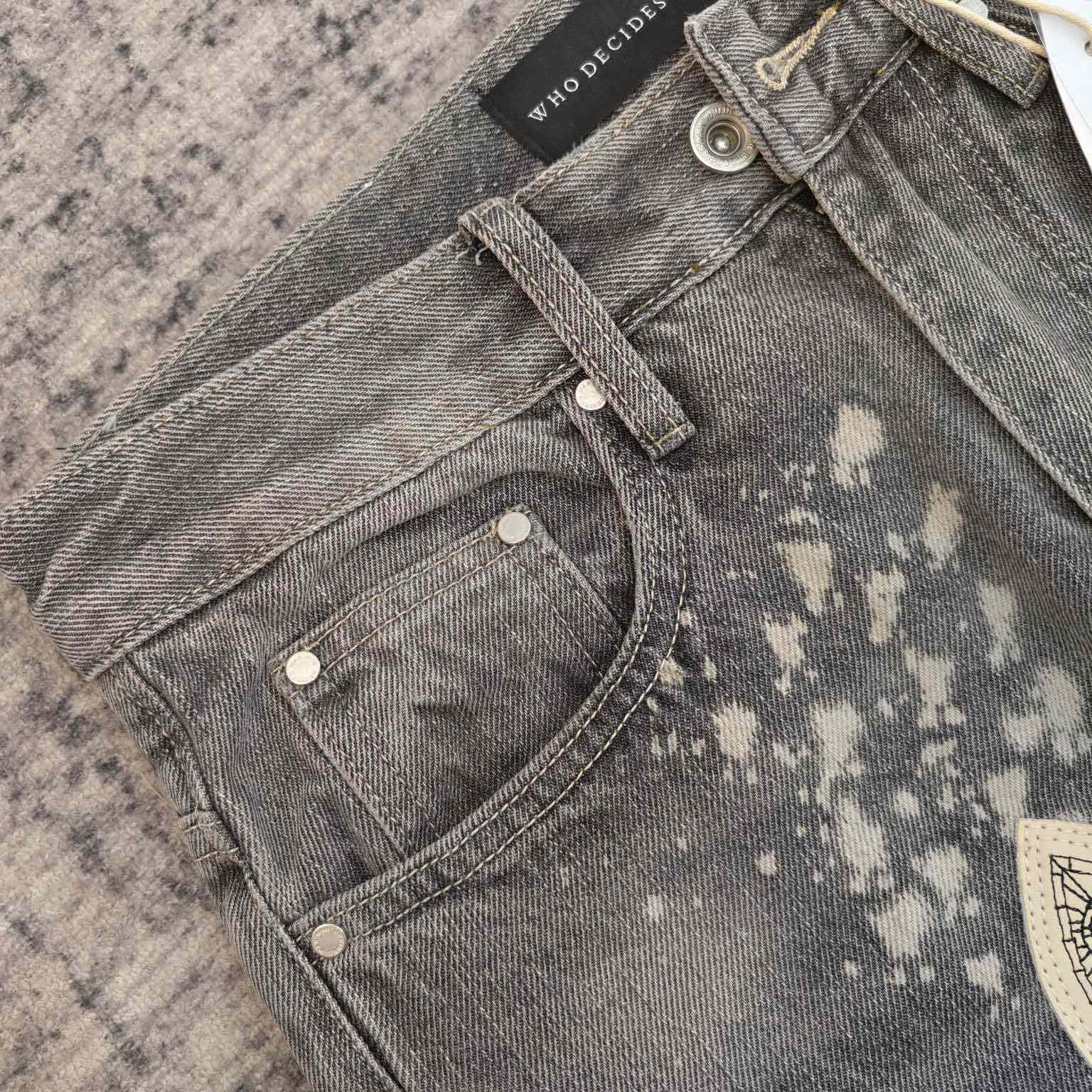 Who Decides War Techno Denim Jeans   703 - DesignerGu