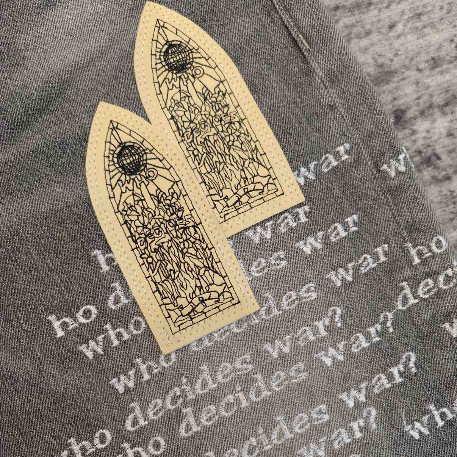 Who Decides War Techno Denim Jeans   703 - DesignerGu
