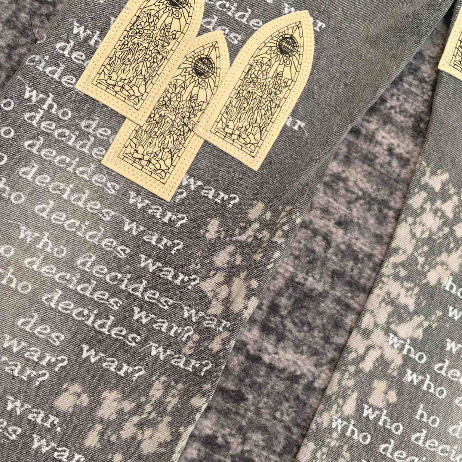 Who Decides War Techno Denim Jeans   703 - DesignerGu