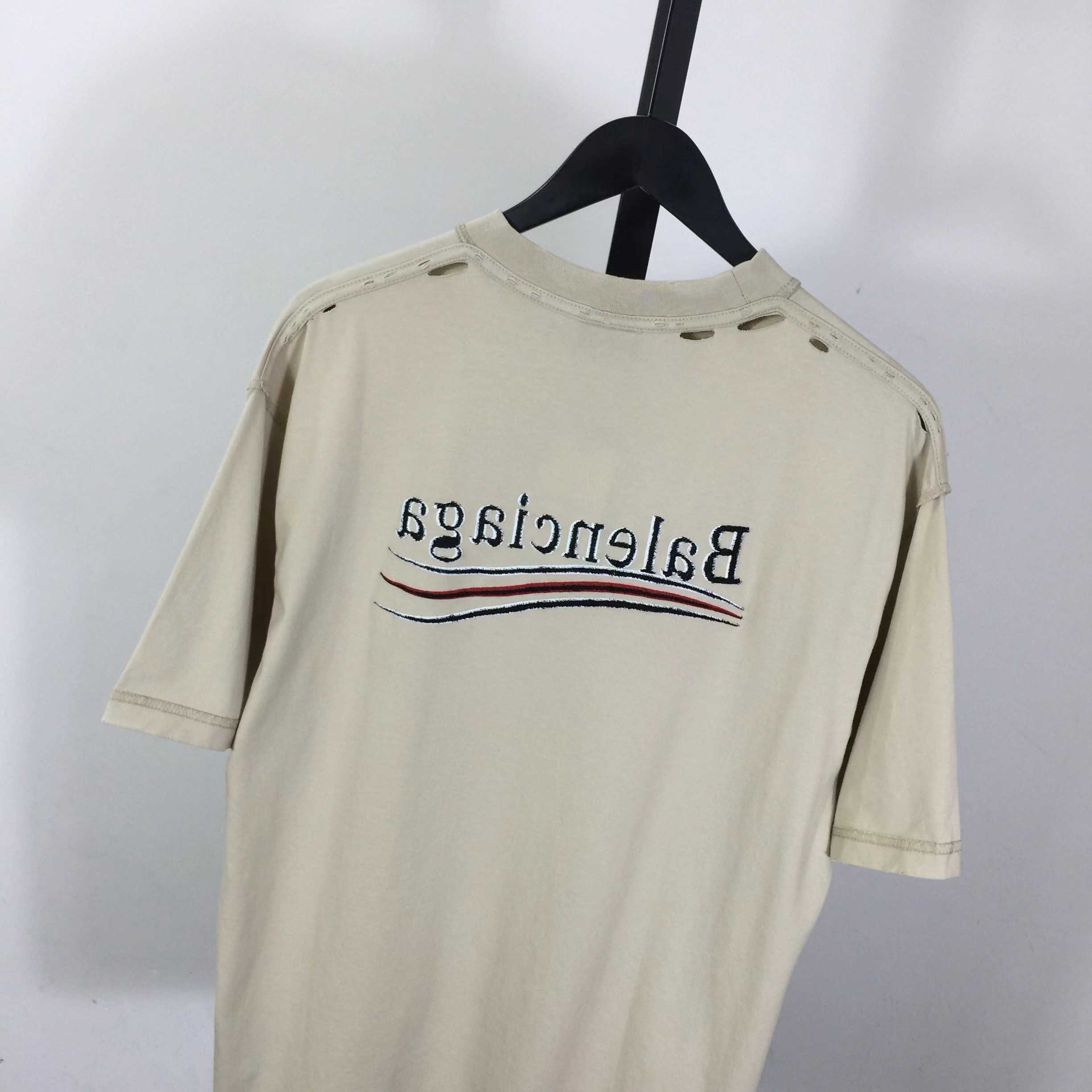 Balenciaga Balenciaga Political Campaign T-Shirt - DesignerGu
