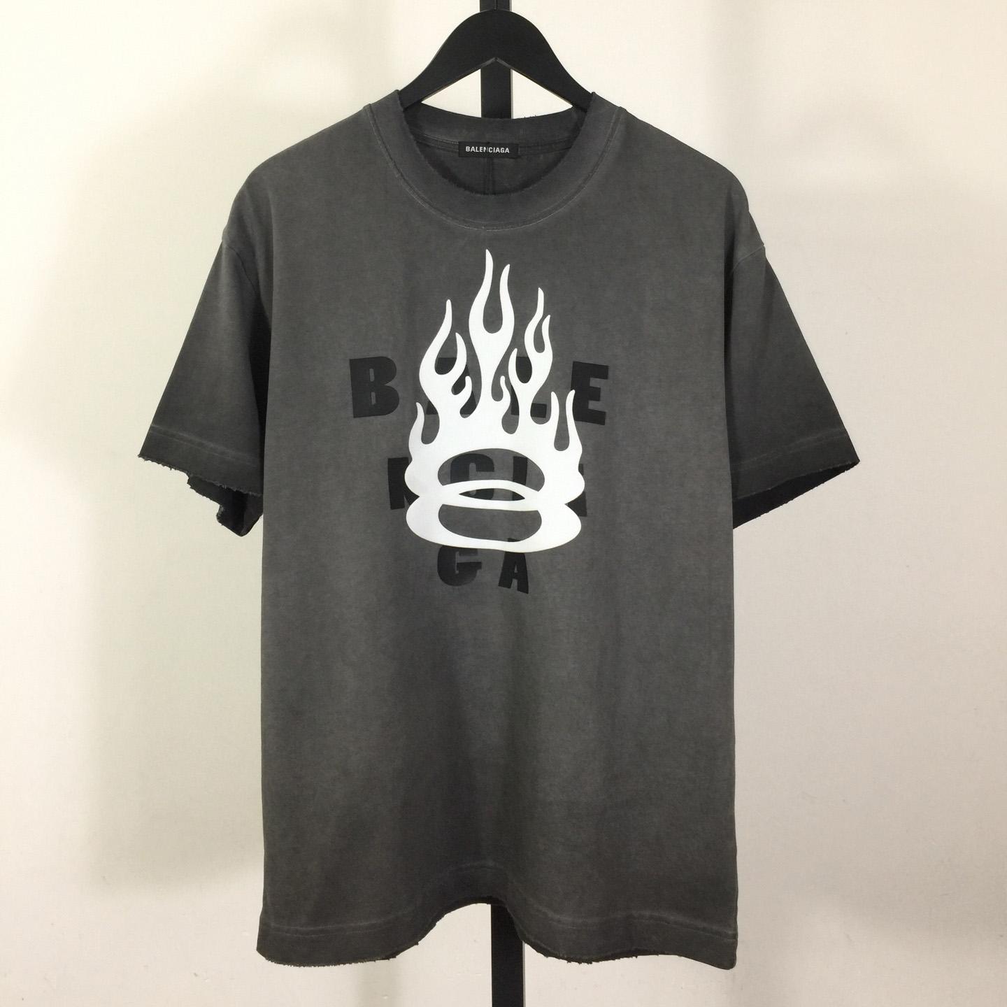 Balenciaga Cotton T-Shirt     - DesignerGu