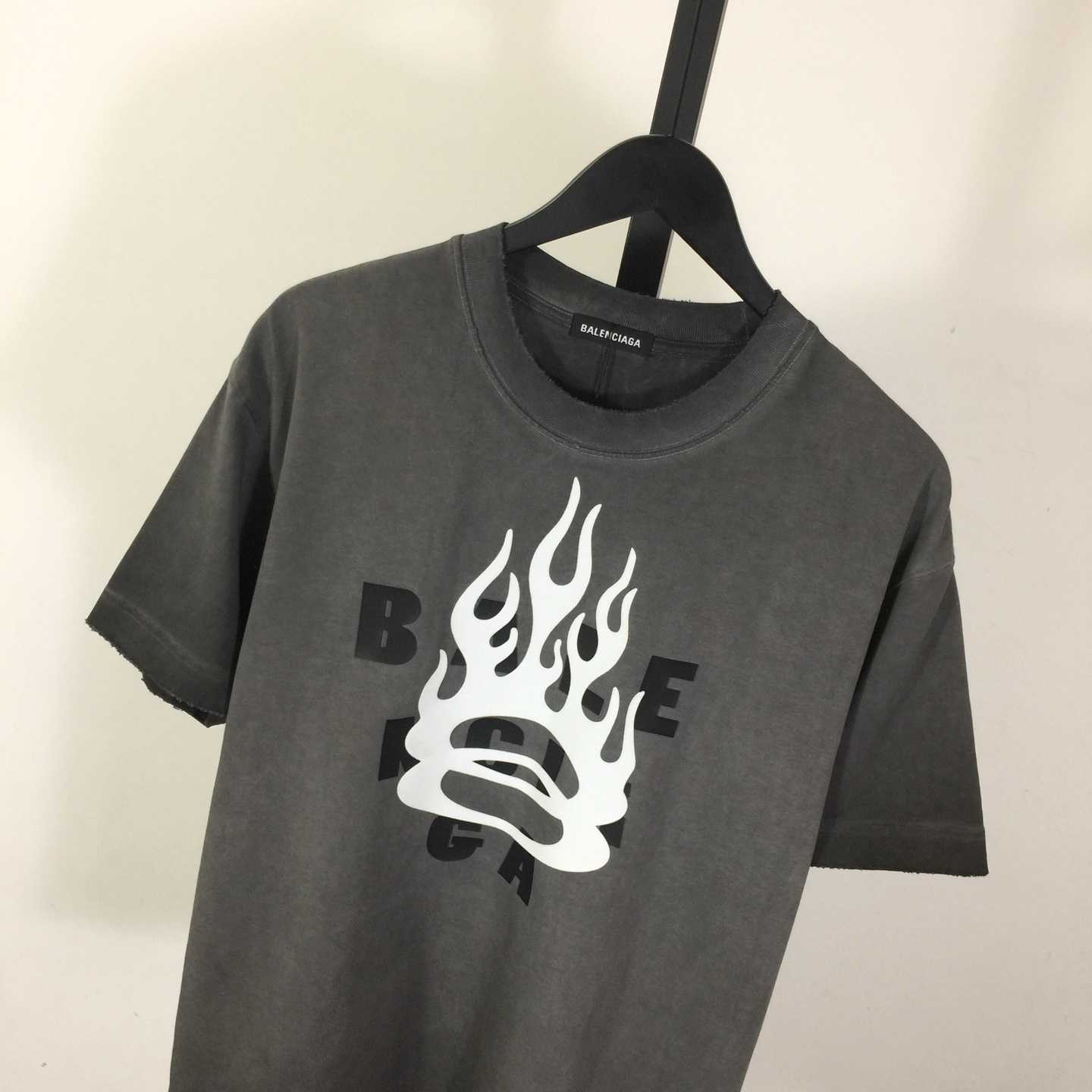 Balenciaga Cotton T-Shirt     - DesignerGu