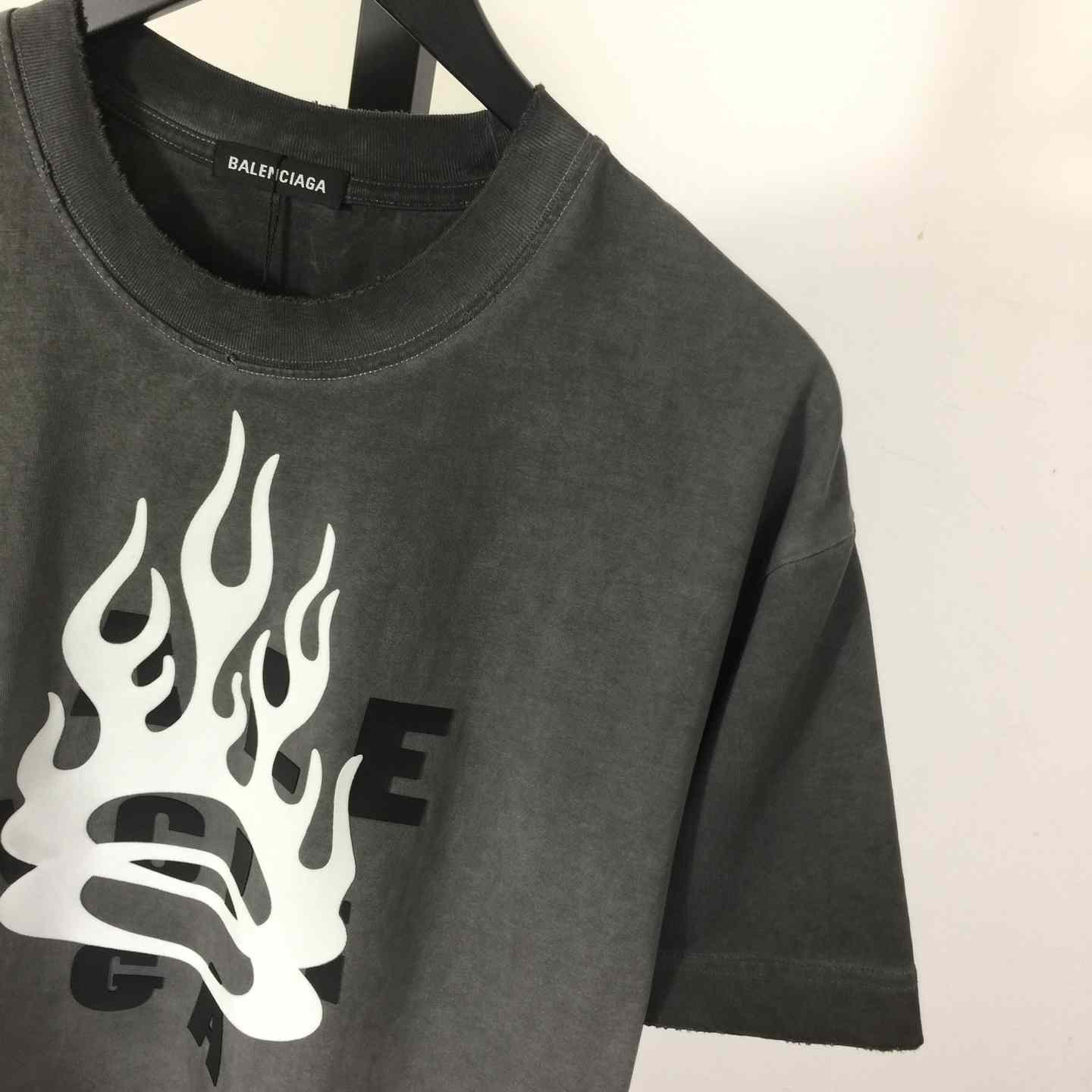 Balenciaga Cotton T-Shirt     - DesignerGu