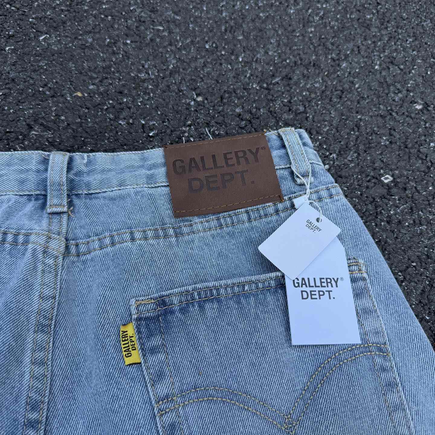 Chrome Hearts x Gallery Dept Cross Patch Flare Denim Jean - DesignerGu
