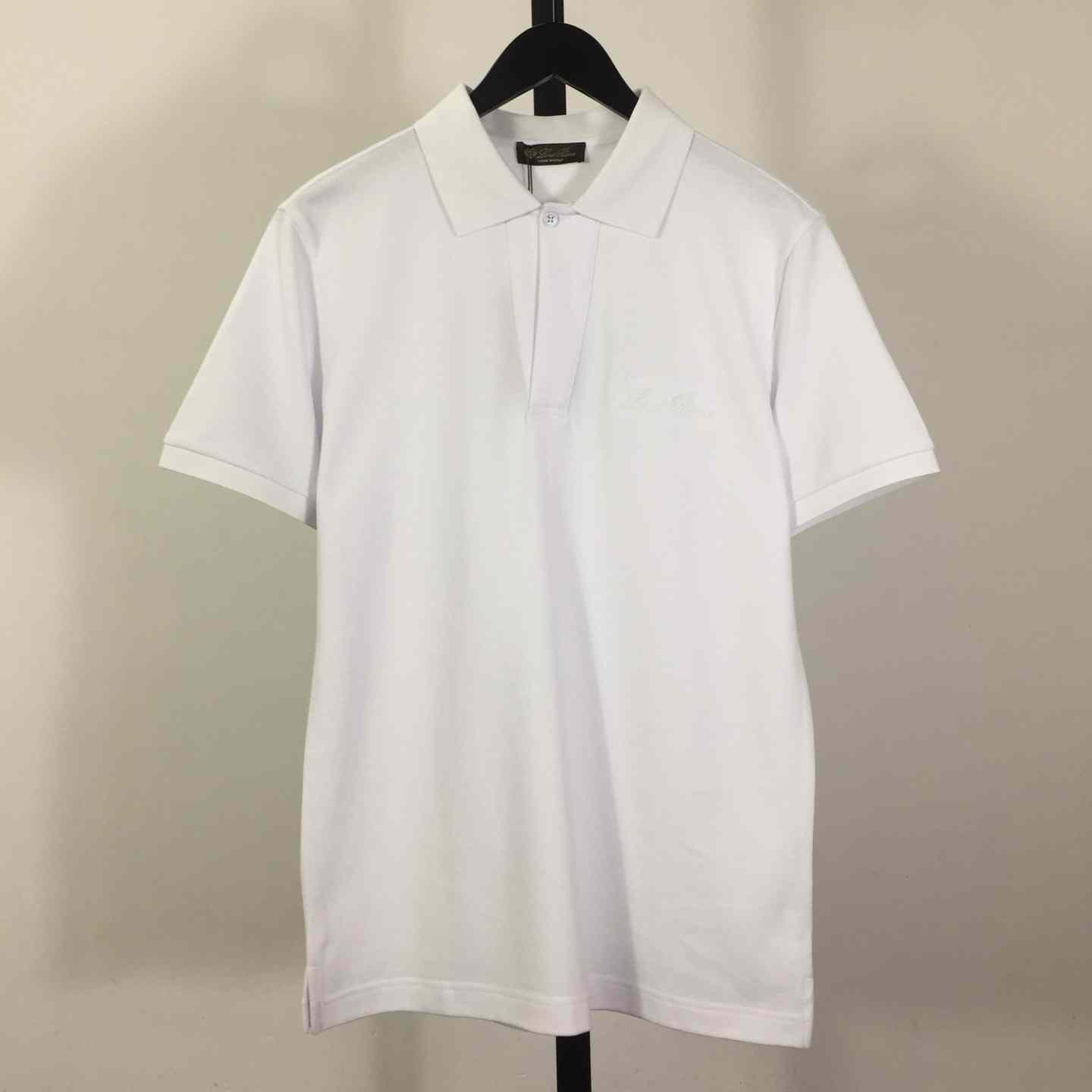 Loro Piana Cotton Polo Shirt - DesignerGu