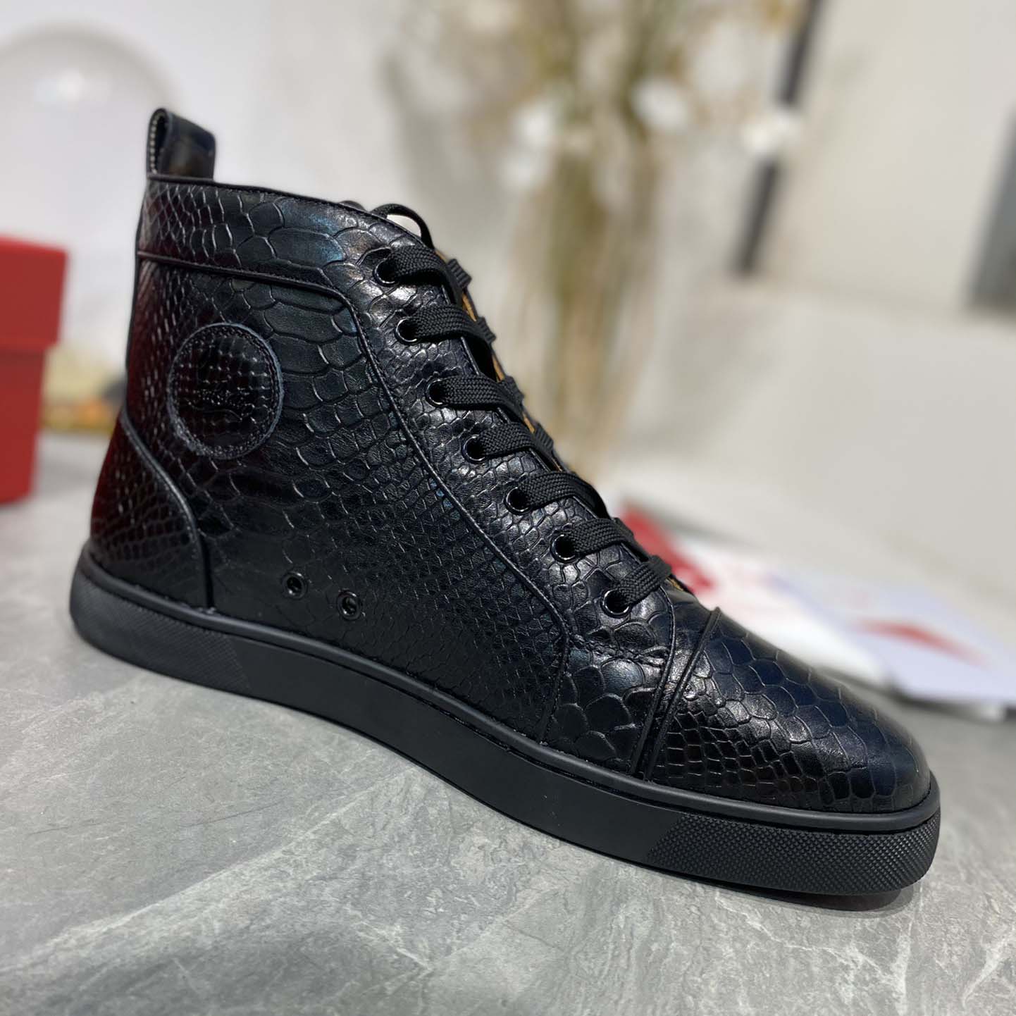 Christian Louboutin High-top Sneakers  - DesignerGu