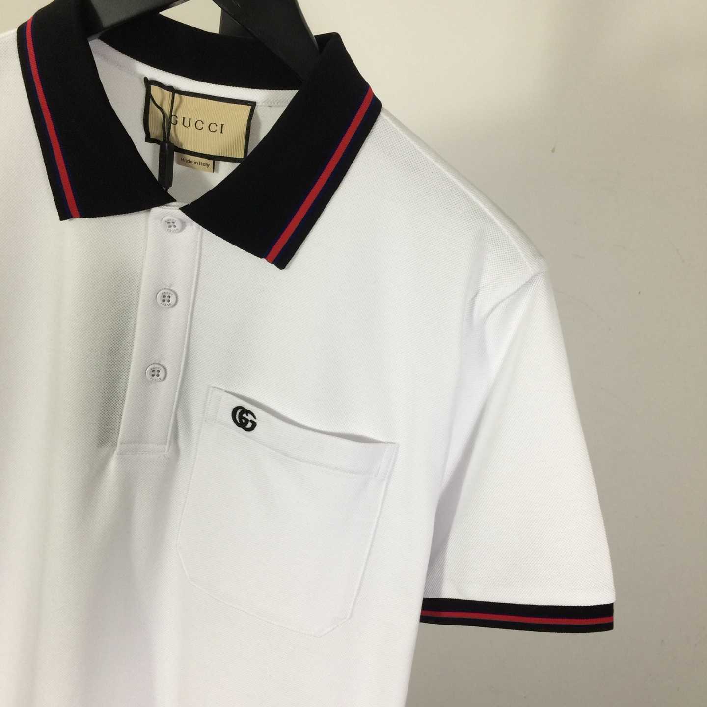 Gucci Polo Shirt With Double G - DesignerGu