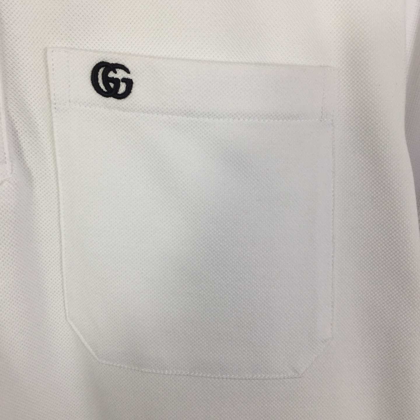 Gucci Polo Shirt With Double G - DesignerGu