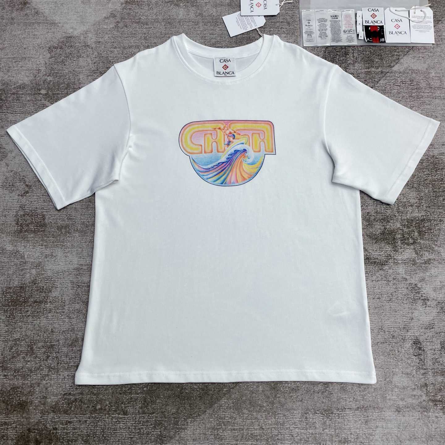 Casablanca Casa Surf T-Shirt   C989 - DesignerGu