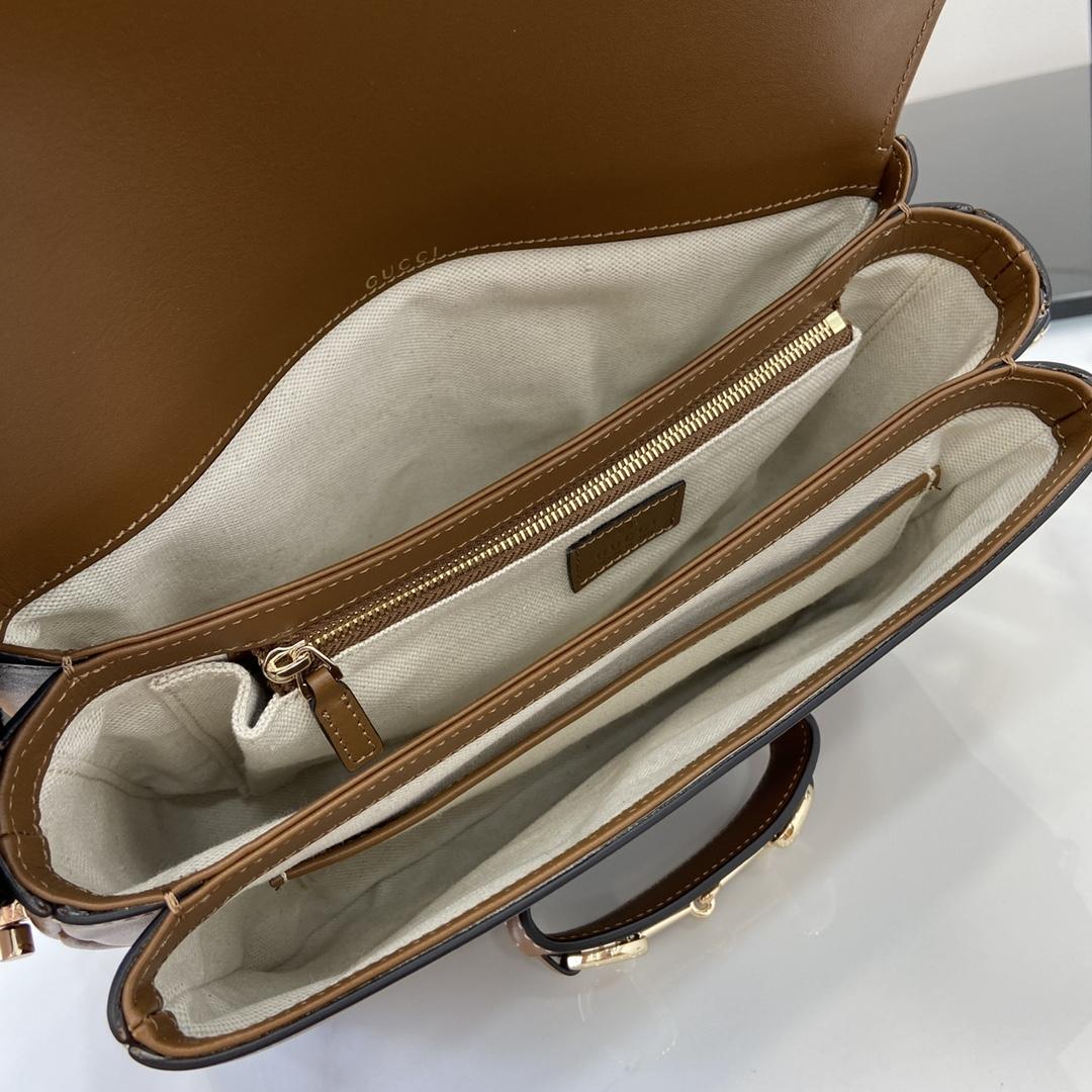 Gucci Horsebit 1955 Soft Small Shoulder Bag - DesignerGu