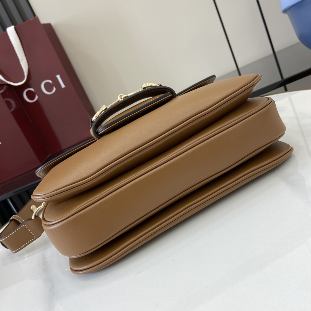 Gucci Horsebit 1955 Soft Small Shoulder Bag - DesignerGu