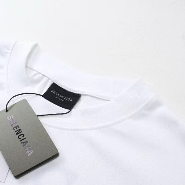 Balenciaga 3B Sports Icon T-Shirt Medium Fit In White - DesignerGu