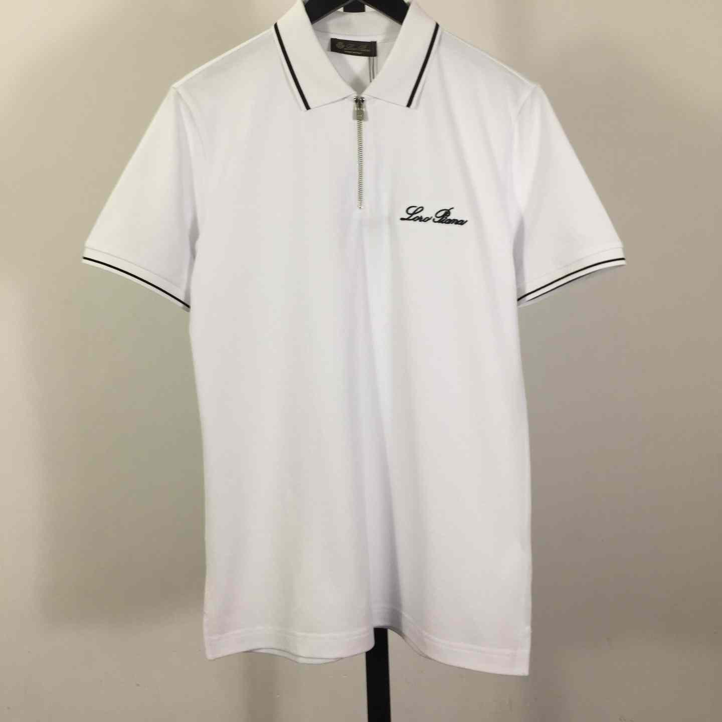 Loro Piana Cotton Polo Shirt - DesignerGu