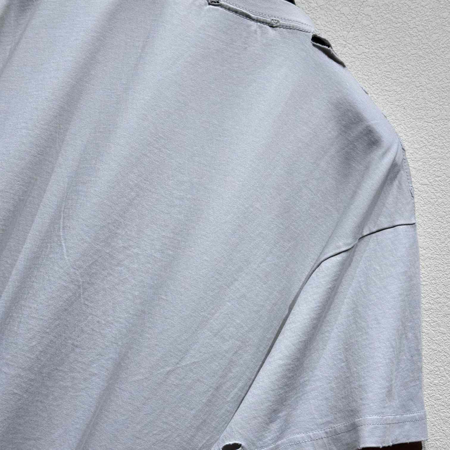 Balenciaga Optical T-Shirt Oversized In White - DesignerGu