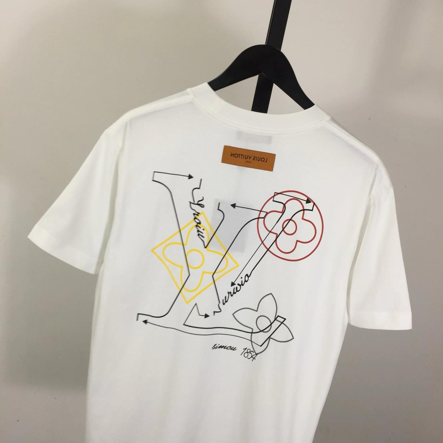Louis Vuitton Cotton T-Shirt     - DesignerGu