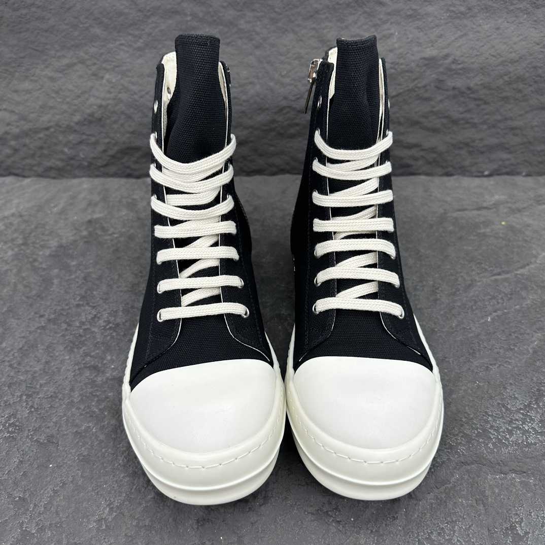 Rick Owens DRKSHDW high-top Cotton Sneakers  - DesignerGu