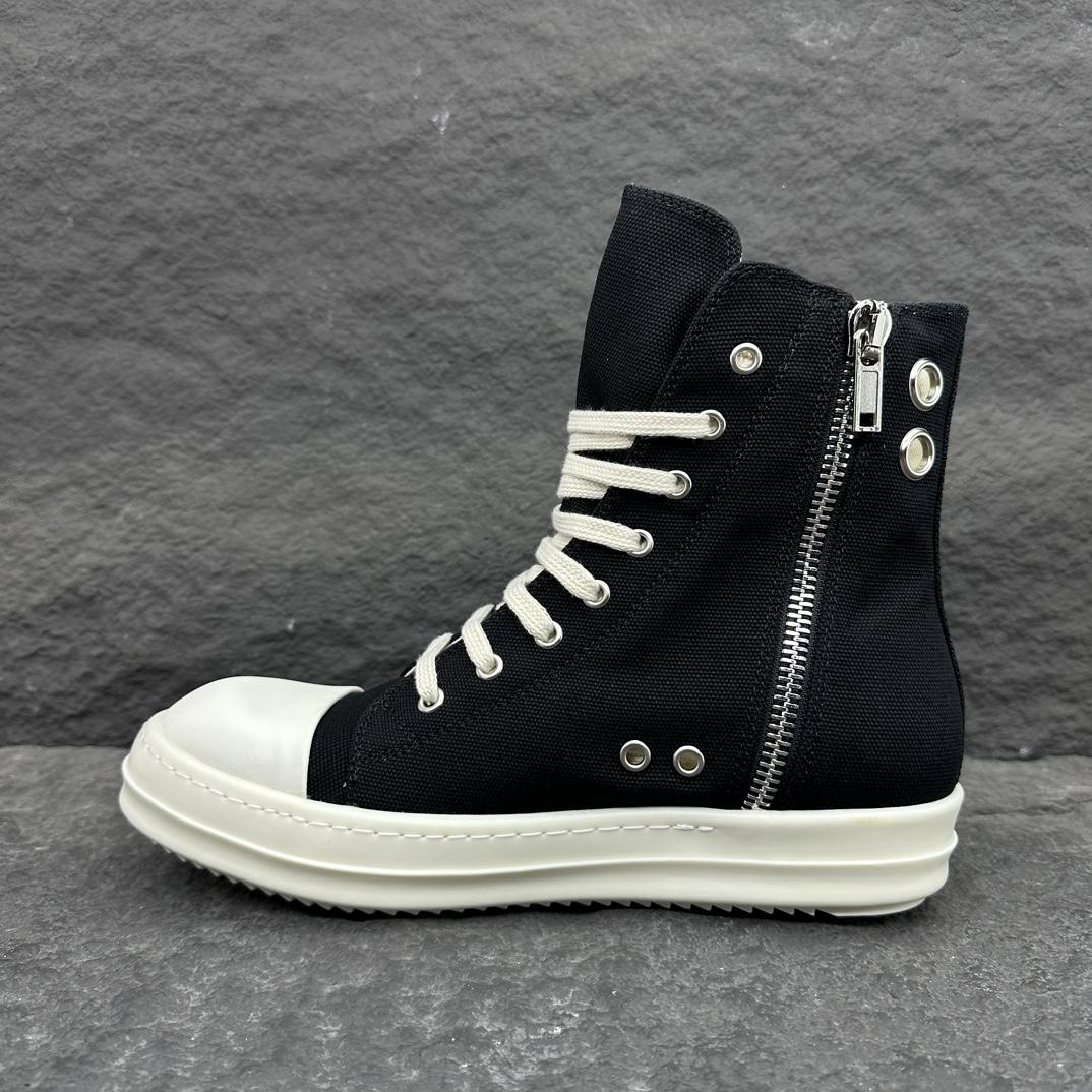 Rick Owens DRKSHDW high-top Cotton Sneakers  - DesignerGu