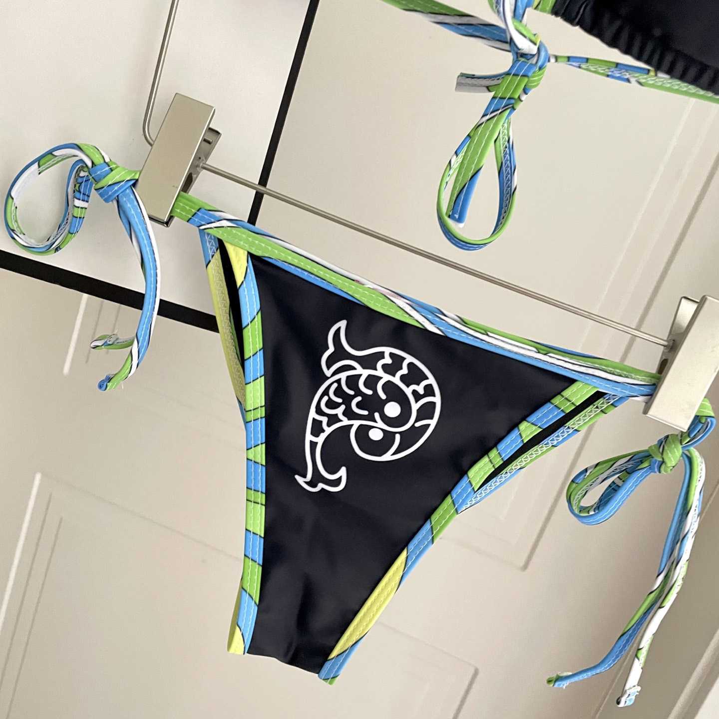 Pucci Iride-Print Bikini Top And Bikini Briefs - DesignerGu