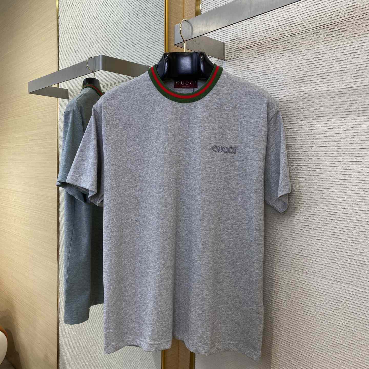 Gucci Jersey T-shirt With Web - DesignerGu