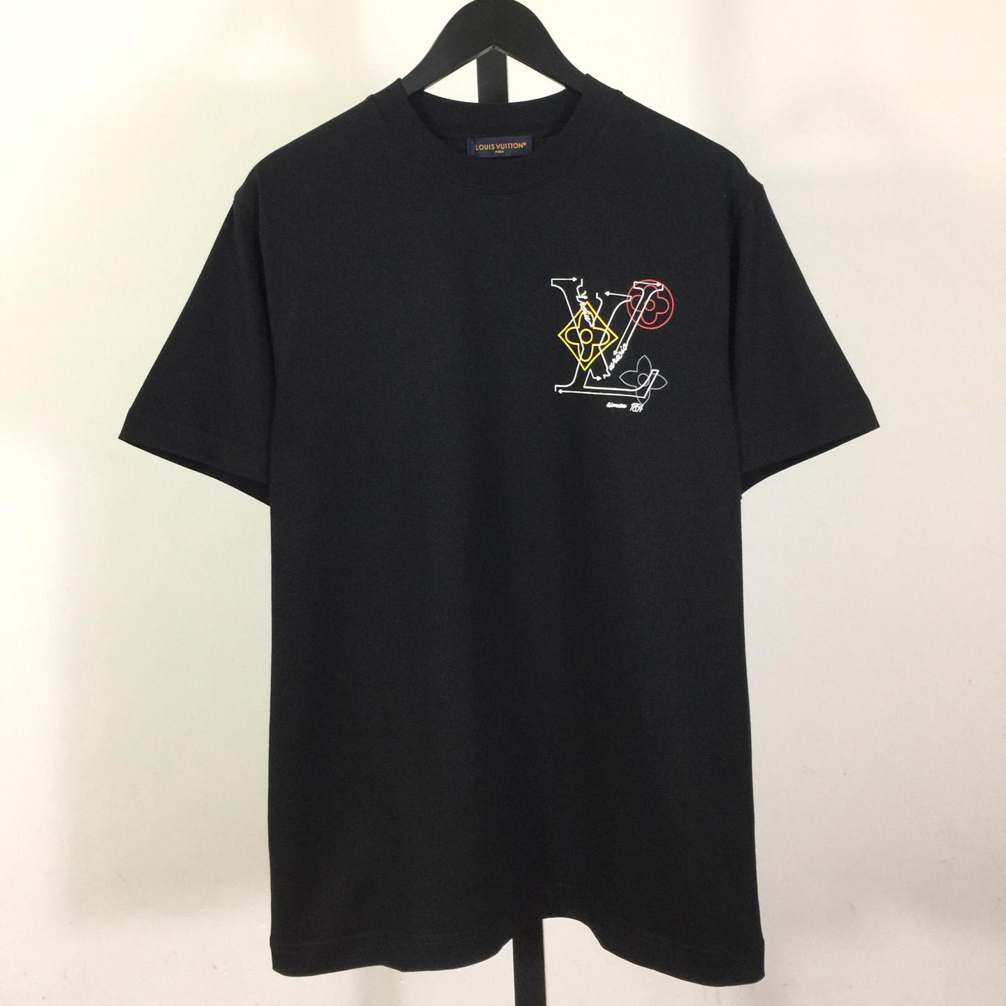 Louis Vuitton Cotton T-Shirt     - DesignerGu