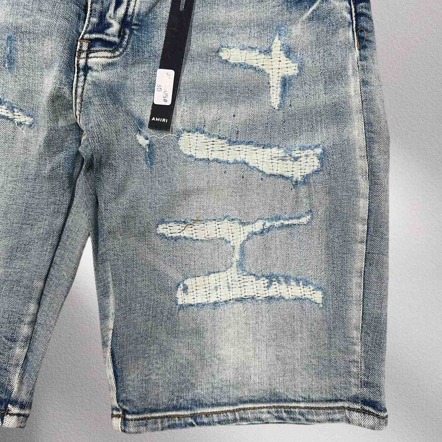 Amiri Denim Shorts     8005 - DesignerGu