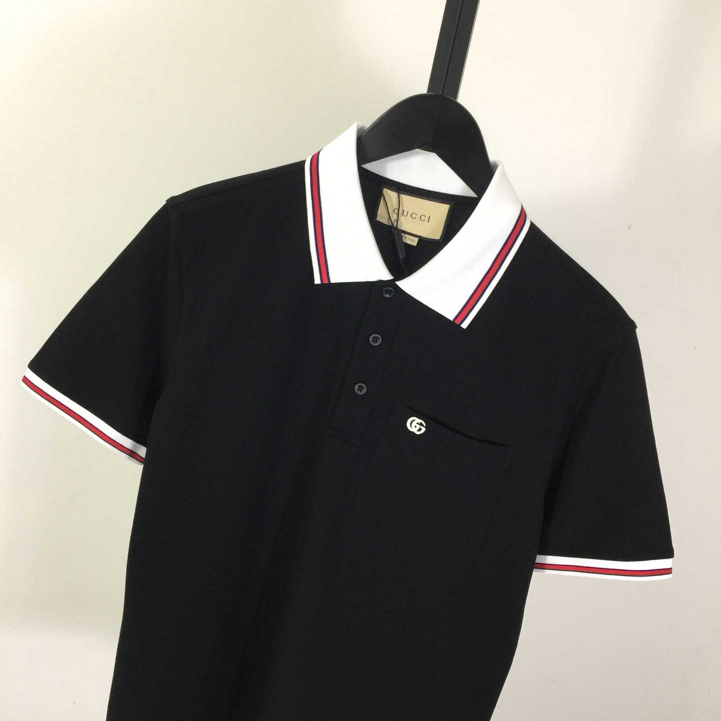 Gucci Polo Shirt With Double G - DesignerGu