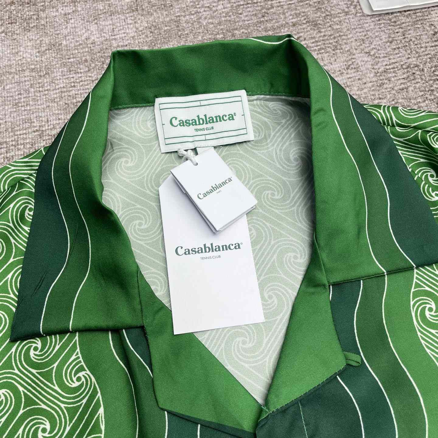 Casablanca Column-monogram Shirt  CA3518 - DesignerGu