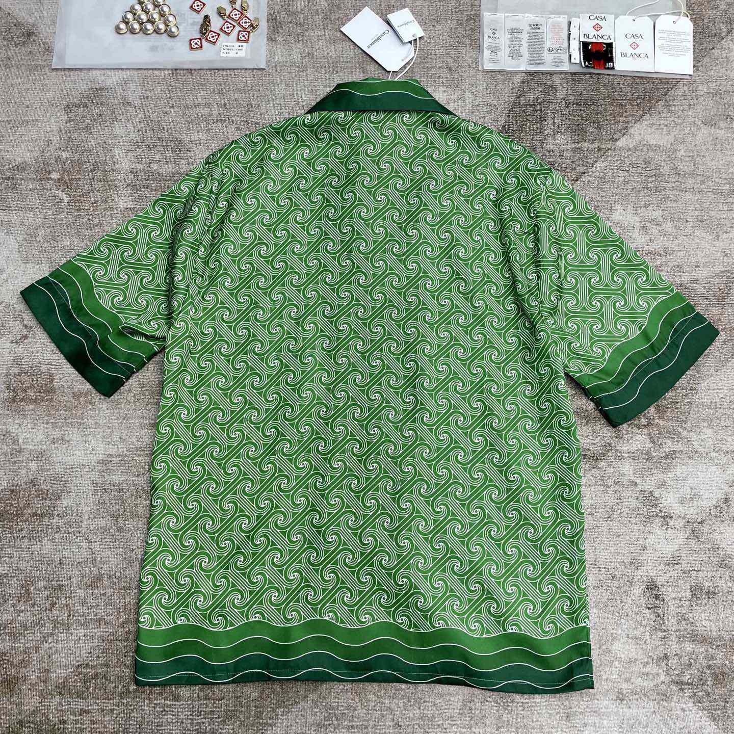 Casablanca Column-monogram Shirt  CA3518 - DesignerGu